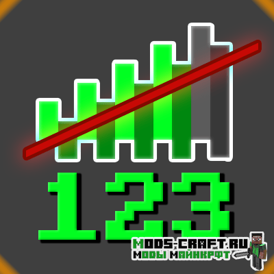 Мод Numeric Ping для майнкрафт 1.16.1 Мод Numeric Ping для майнкрафт 1.16.1