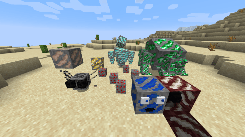 Мод Evil Ores для майнкрафт 1.15.2