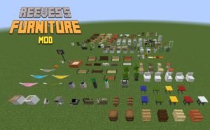 Мод Reeves's Furniture 1.21.3, 1.20.4, 1.19.4, 1.15.2, 1.14.4, 1.12.2 (красивая мебель и бытовая техника) Мод Reeves's Furniture 1.21.3, 1.20.4, 1.19.4, 1.15.2, 1.14.4, 1.12.2 (красивая мебель и бытовая техника)