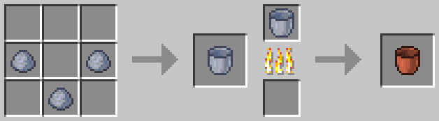 Мод Ceramic Bucket для майнкрафт 1.16.3, 1.14.4 2 Мод Ceramic Bucket для майнкрафт 1.16.3, 1.14.4