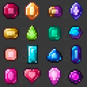 Мод Gems & Jewels для майнкрафт 1.20.1, 1.19.2, 1.18.2, 1.16.5, 1.15.2, 1.7.10
