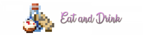 Мод Eat and Drink для майнкрафт 1.16.1