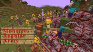 Мод MonstersRegularArmy для майнкрафт 1.12.2, 1.7.10