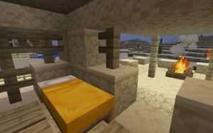 Карта Дом в пустыне для майнкрафт 1.16.4