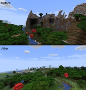 Мод Semiflat для майнкрафт 1.16.3