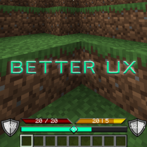 Мод Better UX для майнкрафт 1.16.5, 1.15.2, 1.14.4, 1.12.2