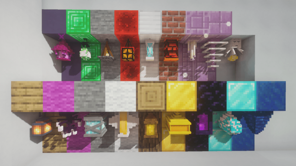 Мод CAZfps Lamps для майнкрафт 1.16.4, 1.15.2 1 Мод CAZfps Lamps для майнкрафт 1.16.4, 1.15.2