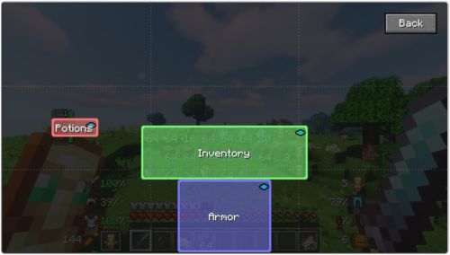Мод Inventory HUD+ 1.17.1, 1.16.5, 1.15.2, 1.14.4