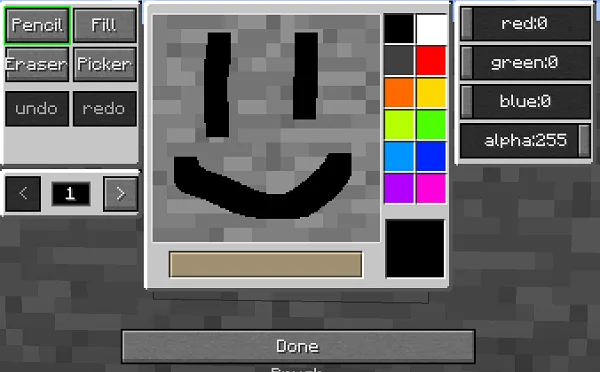 Мод MC Paint для майнкрафт 1.20.1, 1.19.4, 1.18.2, 1.16.5, 1.15.2, 1.14.4, 1.12.2, 1.7.10