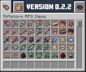 Мод Riftstorm RPG для майнкрафт 1.15.2