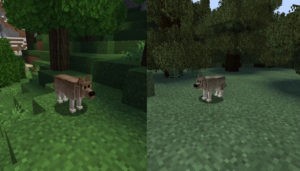 Ресурспак Realistic Animals для майнкрафт 1.16.3