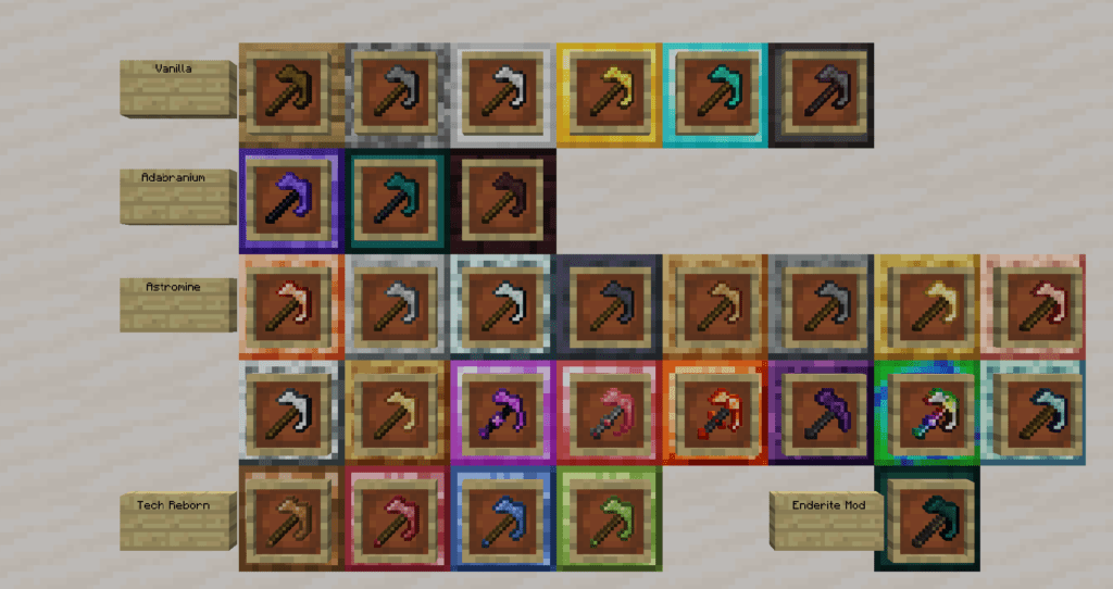 Мод AdaPaxels для майнкрафт 1.16.3