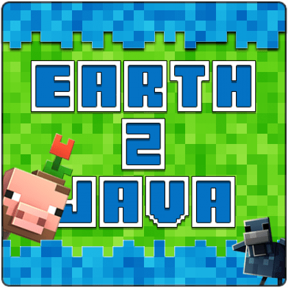 Мод Earth2Java для майнкрафт 1.16.3, 1.15.2