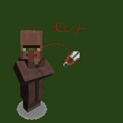 Мод Villagers Nose Reborn для майнкрафт 1.15.2