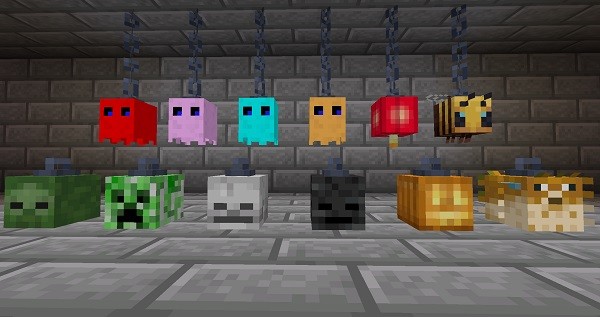 Мод Skinned Lanterns для Майнкрафт 1.21.1, 1.20.6, 1.19.4, 1.18.2, 1.16.5