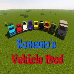 Мод Tomano's Vehicle 1.12.2 (реалистичные машины)