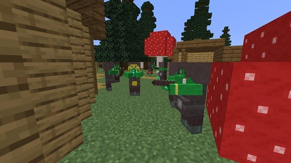 Мод Villargers And Monsters 1.16.4, 1.15.2 (боссы, измерения, данжи)