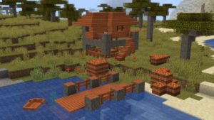 Мод Fish In Planks 1.16.4, 1.15.2 (бочки с рыбой)