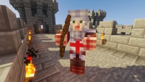 Мод Medieval Craft для Майнкрафт 1.20.1, 1.19.2, 1.16.5, 1.12.2 (башни с воинами)