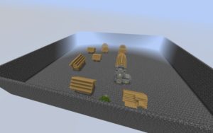 Карта Выживание в коробках для майнкрафт 1.16.4, 1.16.1