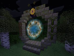 Мод Ancient Gateways 1.16.4 (древние порталы)