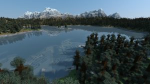 Мод Realistic Mountains для Майнкрафт 1.12.2