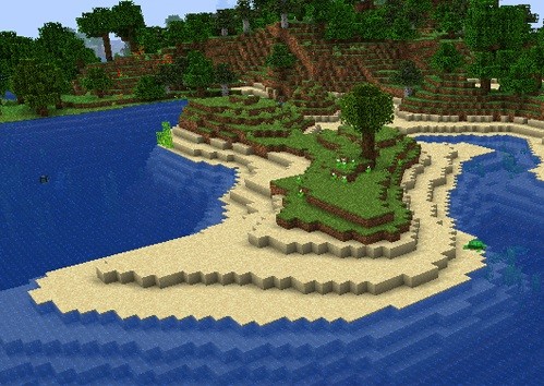 Мод Classic Beaches 1.16.4 (генерация пляжей)
