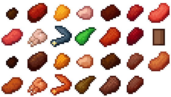 Мод Drop the Meat 1.16.5, 1.15.2, 1.14.4 1 Мод Drop the Meat 1.16.5, 1.15.2, 1.14.4