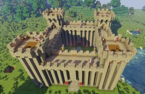 Мод Medieval Craft для Майнкрафт 1.20.1, 1.19.2, 1.16.5, 1.12.2 (башни с воинами)