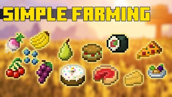 Мод Simple Farming для Майнкрафт 1.20.1, 1.19.4, 1.16.5, 1.15.2, 1.14.4