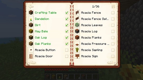 Мод Traveler's Index для Майнкрафт 1.16.4, 1.15.2