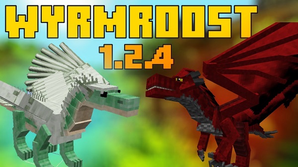 Мод Wyrmroost 1.16.4, 1.15.2, 1.14.4 (драконы)