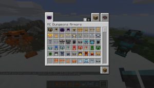 Мод MC Dungeons Armors 1.16.4 (броня из Minecraft Dungeons)