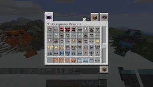 Мод MC Dungeons Armors 1.16.4 (броня из Minecraft Dungeons)
