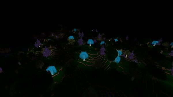 Мод Neverdark 1.16.4, 1.15.2 (измерение темноты)