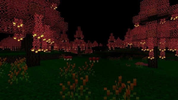 Мод Neverdark 1.16.4, 1.15.2 (измерение темноты)