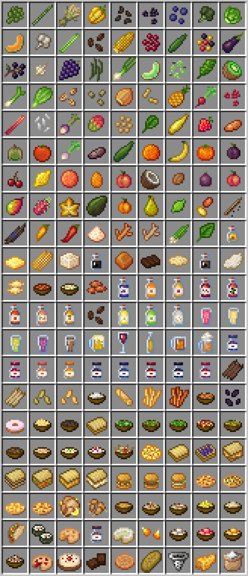 Мод Croptopia 1.20.4, 1.19.4, 1.18.2, 1.17.1, 1.16.5 (новая еда и культуры)