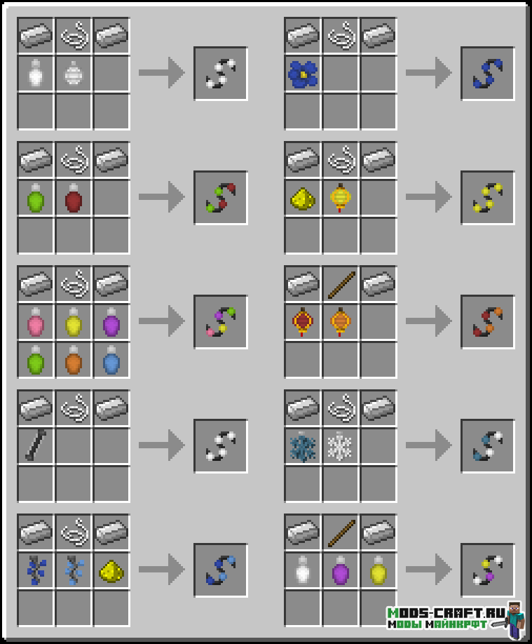 Мод на Гирлянды - Fairy Lights 1.19.2, 1.18.2, 1.16.5, 1.15.2 1.14.4, 1.12.2, 1.7.10