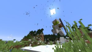 Мод Snow Mercy 1.16.4 (атака снеговиков)