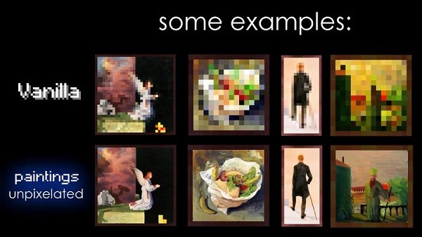 Paintings Unpixelated 1.16.4