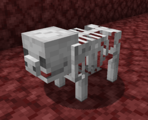 Мод Bones 1.16.5, 1.16.4 (костяные мобы в аду)