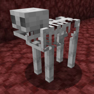 Мод Bones 1.16.5, 1.16.4 (костяные мобы в аду)