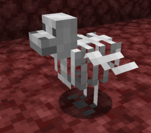 Мод Bones 1.16.5, 1.16.4 (костяные мобы в аду)