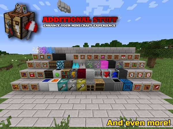Мод Additional Stuff 1.15.2, 1.12.2