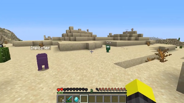 Мод Crewmates 1.16.5, 1.16.4 (мобы из Among Us) 1 Мод Crewmates 1.16.5, 1.16.4 (мобы из Among Us)