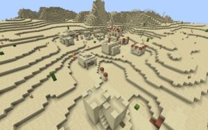 Деревня и шахта 1.16.4, 1.15.2, 1.14.4, 1.12.2