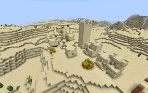 Деревня и шахта 1.16.4, 1.15.2, 1.14.4, 1.12.2