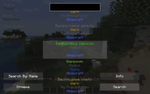 Мод Biome Locator 1.16.5