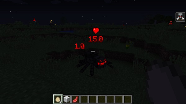 Мод X-hp 1.16.4 (здоровье мобов)