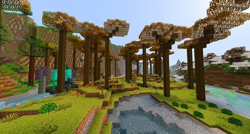 Мод Realm of Magnis 1.16.4 (измерение царство Магниса)